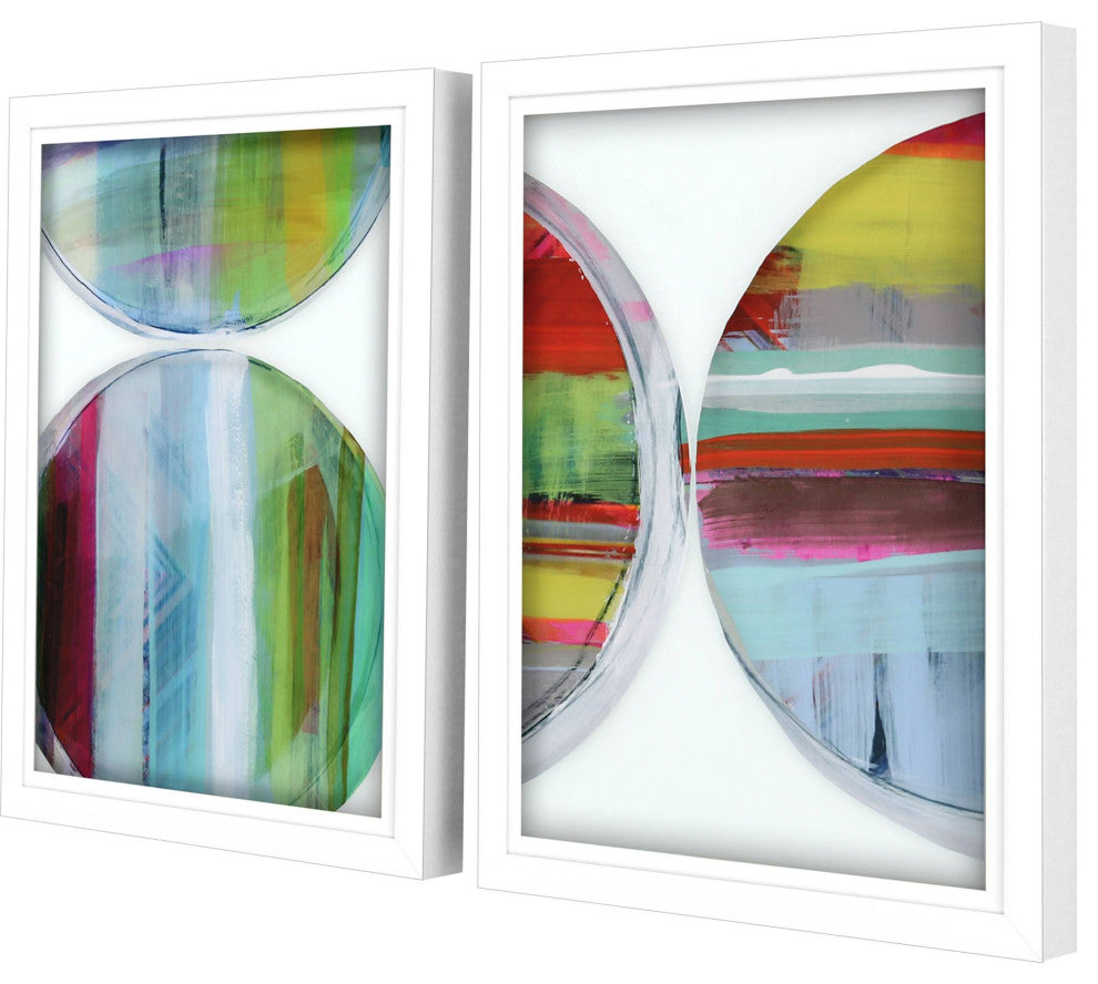 Rhythmic Circles I, 2-Piece Set