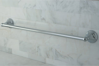 Kingston Brass 24" Towel Bar, Polished Chrome