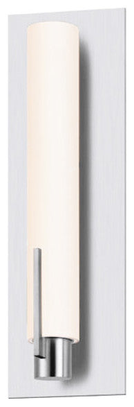 Sonneman 2441-ST Tubo Slim 12" LED Bath Panel Sconce - Polished Chrome