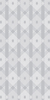 Star Light Decorative Holiday Geometric Print Bath Towel, Gray
