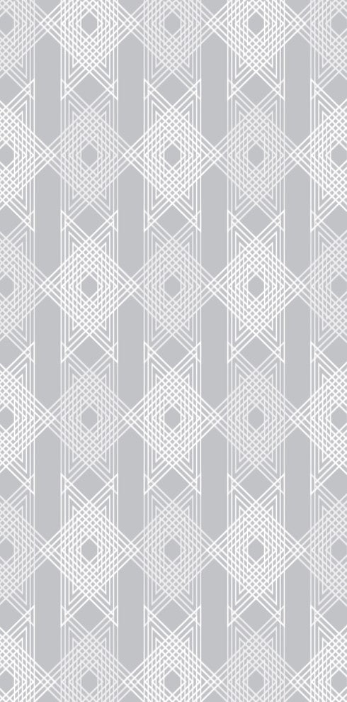 Star Light Decorative Holiday Geometric Print Bath Towel, Gray