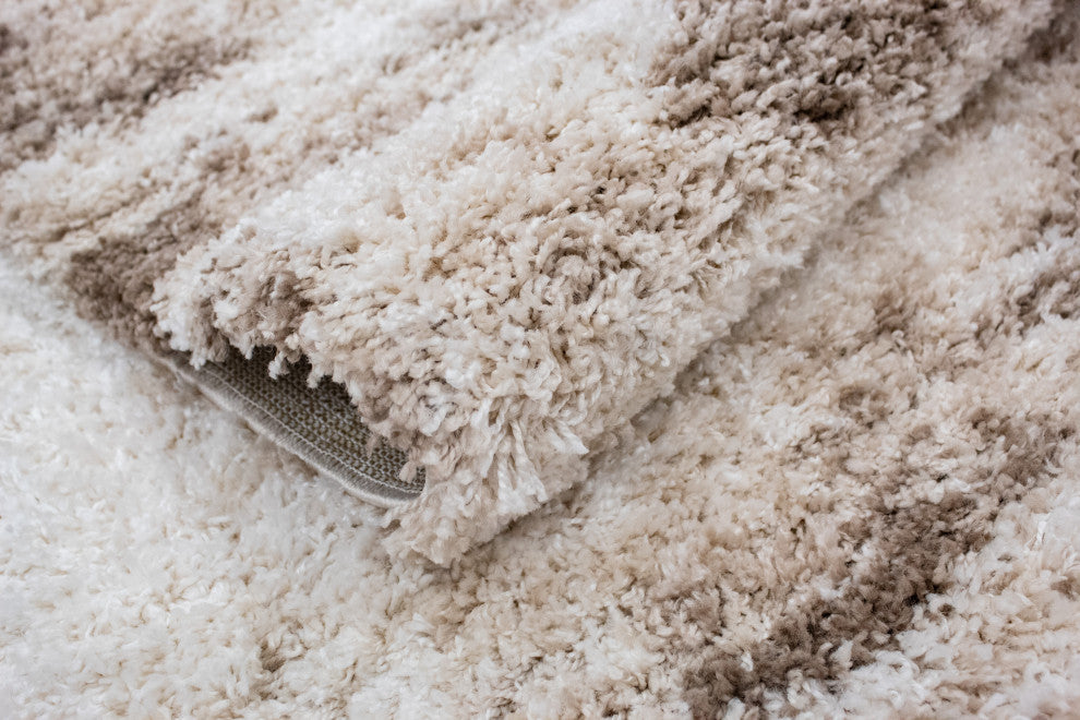 Noori Rug Shag Madison Beige/Brown Rug