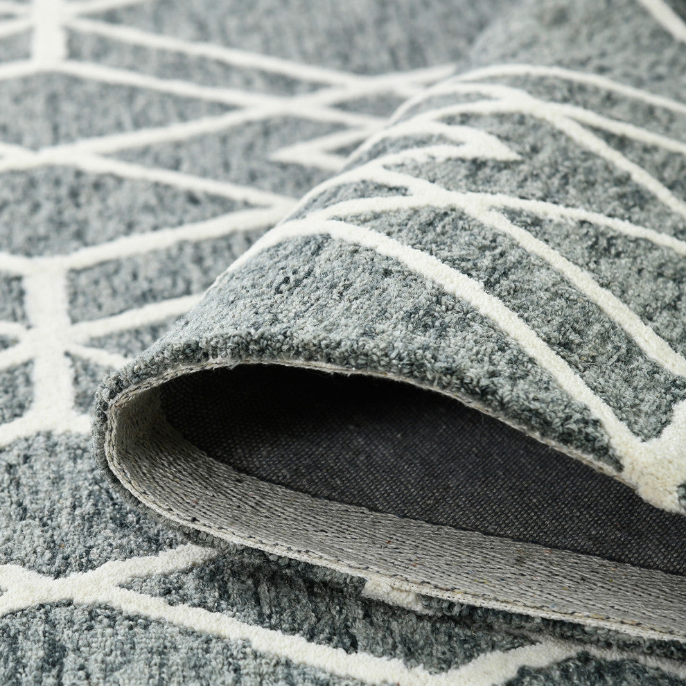 Vista Duncan Area Rug, Gray, 2' x 3', Geometric