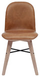 Scandinavian Napoli Dining Chair - M2 - Brown