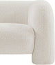 Emory Boucle Fabric Upholstered Upholstered Chair, Cream