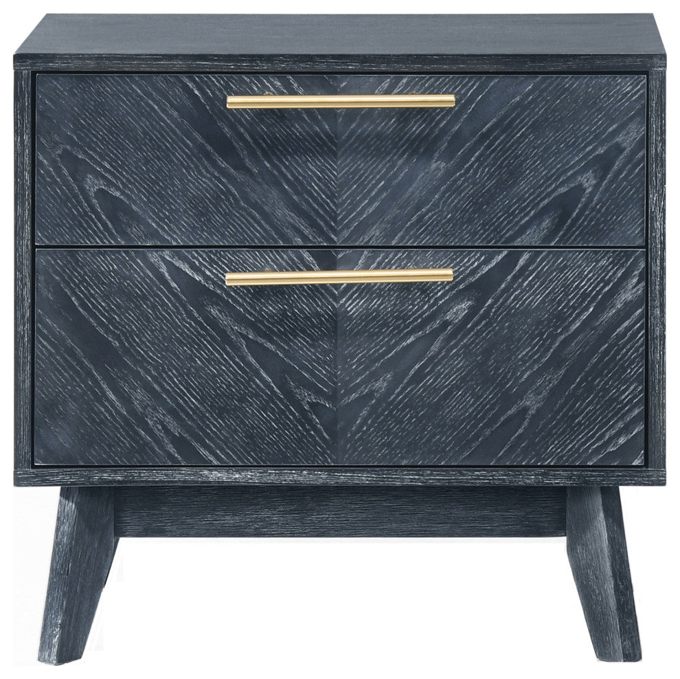 Modrest Diana Modern Grey Ash Nightstand