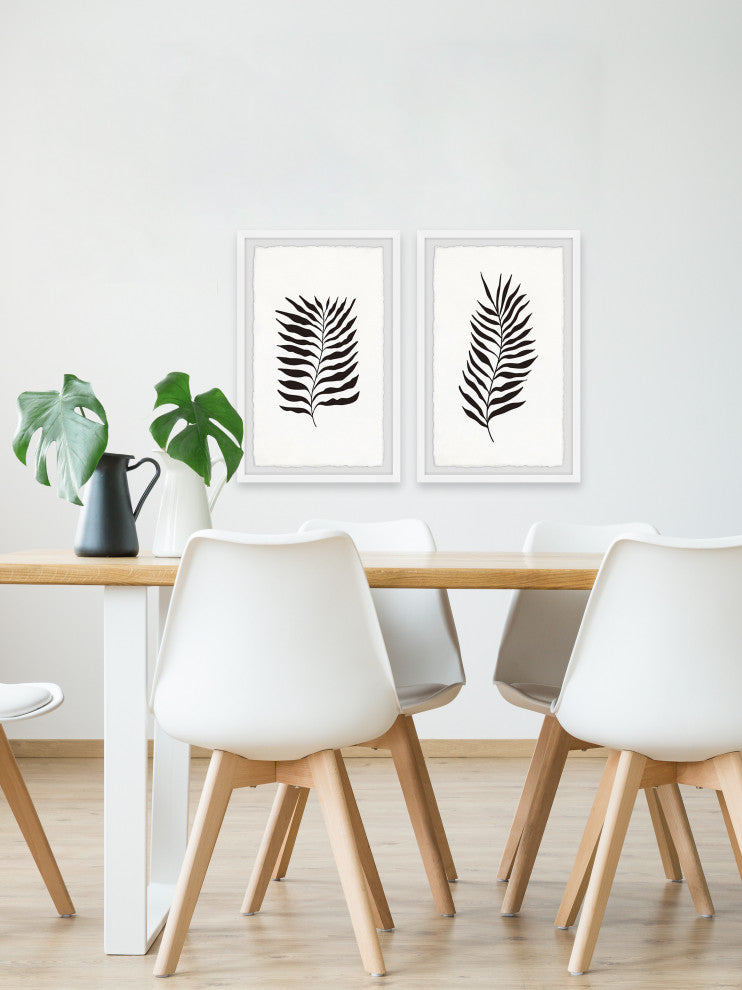 Fern Connection Diptych, Set of 2, 30x45 Panels