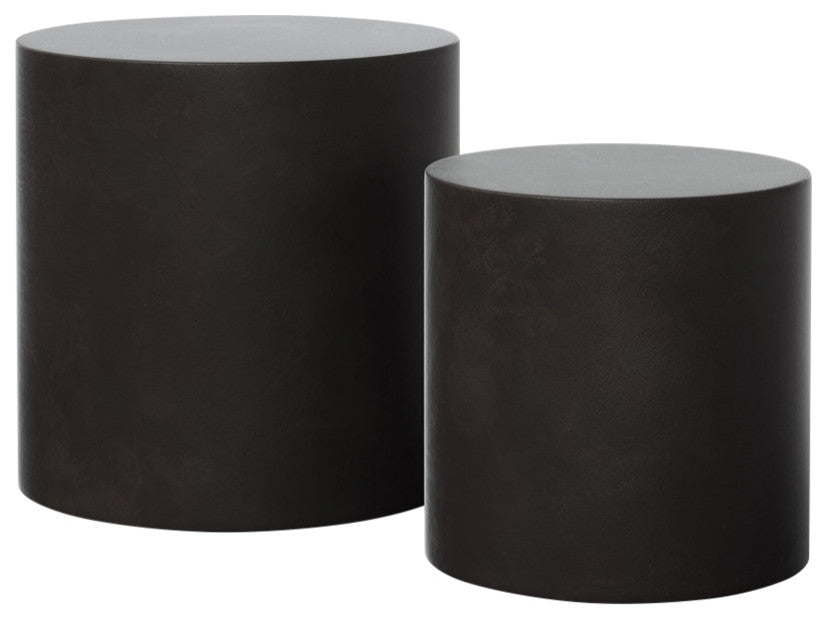 Mixx, Una Pedestal, 2-Piece Set, Lava