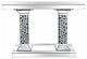 Beaded Pestestal Console Table