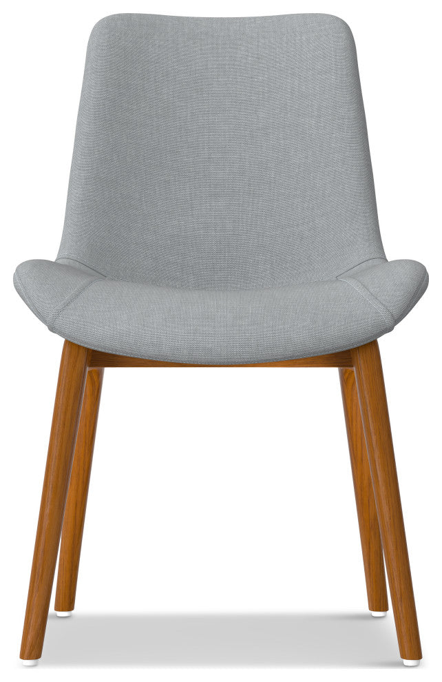 Loretta Dining Chair (Set of 2) in Light Grey