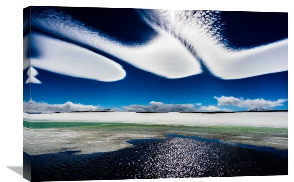 "Icewind" Stretched Canvas Giclee by Ralf Kayser, 30"x20"