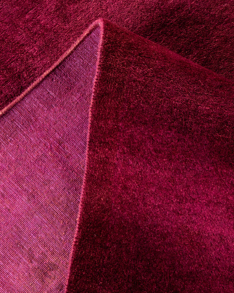 Fine Vibrance, One-of-a-Kind Handmade Area Rug Purple, 15'1"x12'3"
