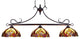 CHLOE Lighting CH38632AV47-IL3 ADIA Victorian Dark Bronze 3 Light Island Pendant