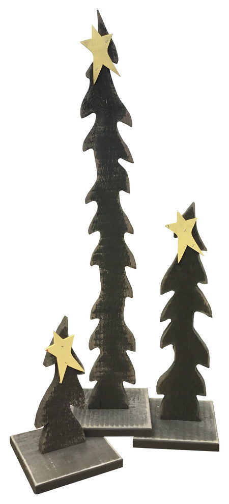 Farmhouse 3-Piece Christmas Tree Set