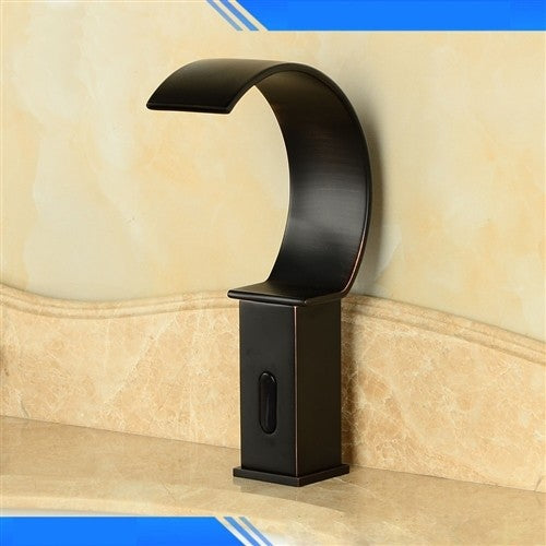 Fontana Oil Rubbed Bronze Waterfall Style Motion Sensor Faucet