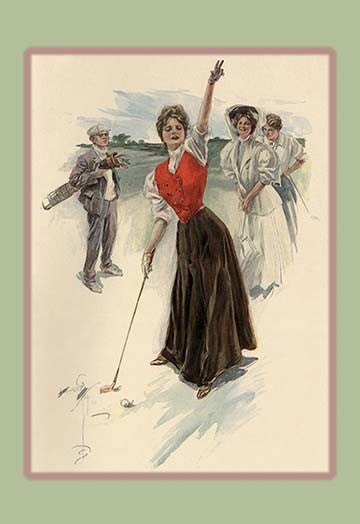 Fore!- Fine Art Giclee Print 24" x 36"