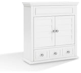 Lydia Wall Cabinet, White