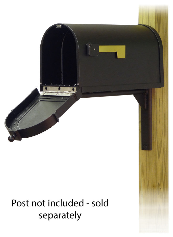 Berkshire Curbside Mailbox With Ashley Front Single Mailbox Mounting Bracket