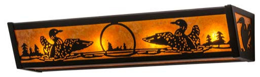 24"W Loon Vanity Light