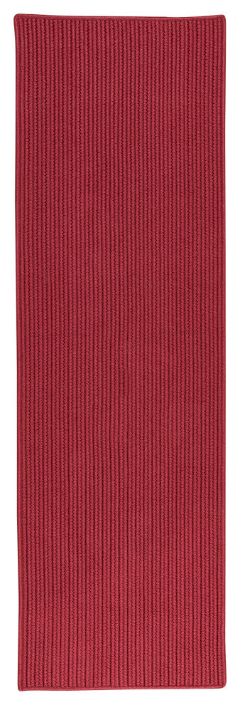 Colonial Mills Rug All-Purpose Mudroom Runner Brick Red, 2'6"x7'
