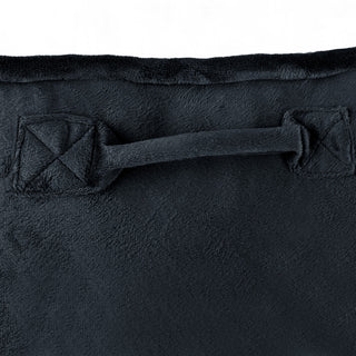 Supersoft Bedrest Lounger Backrest With DIY Filling, Navy Blazer