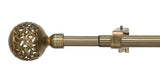 Traditional Elegance Decorative Rod & Filigree Finial 28-48"