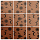 Deny Designs Dash and Ash Day and Night Wood Wall Mural, 4'x4'