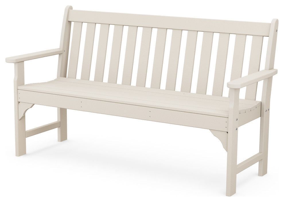 Polywood Vineyard 60" Bench, Sand