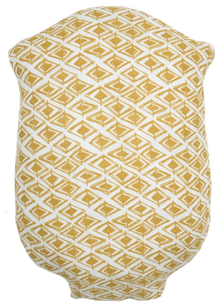 Filled Pillow Chouette, Multi-Coloured, 8.7"x13.8"