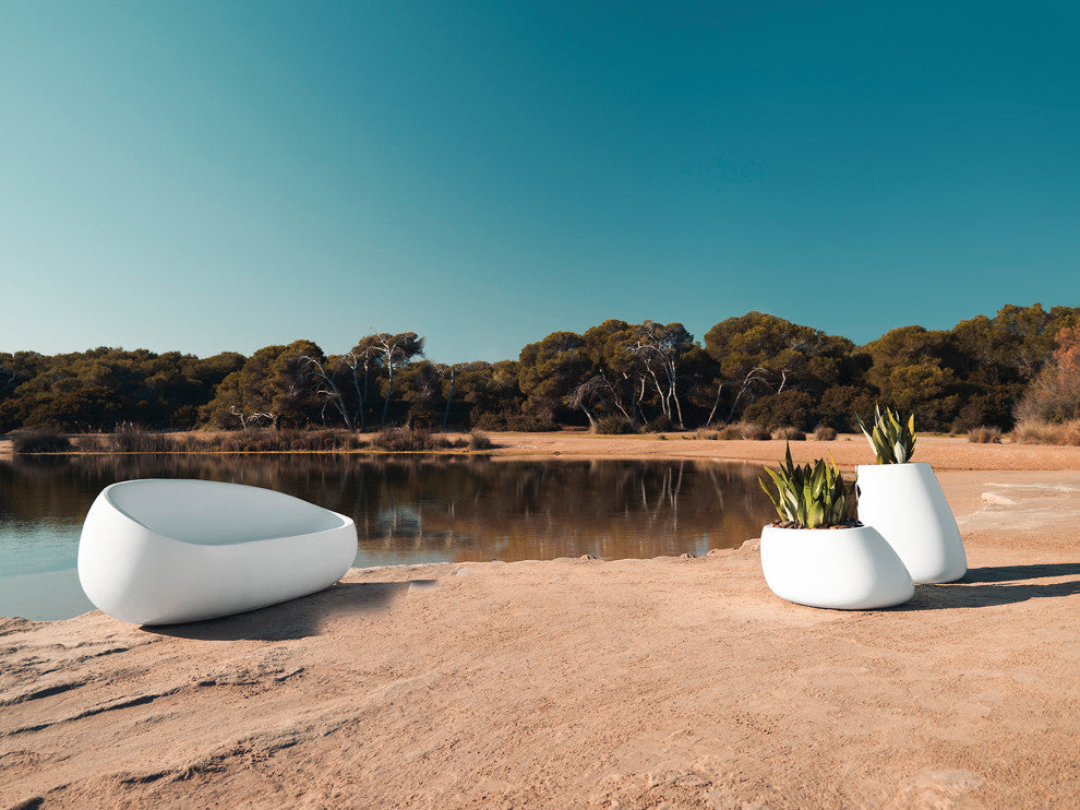 Vondom Stone Planter, 18"x24"x27.5"