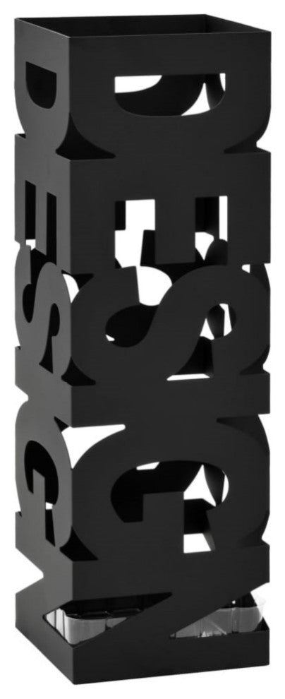 Vidaxl Umbrella Stand Design Steel Black