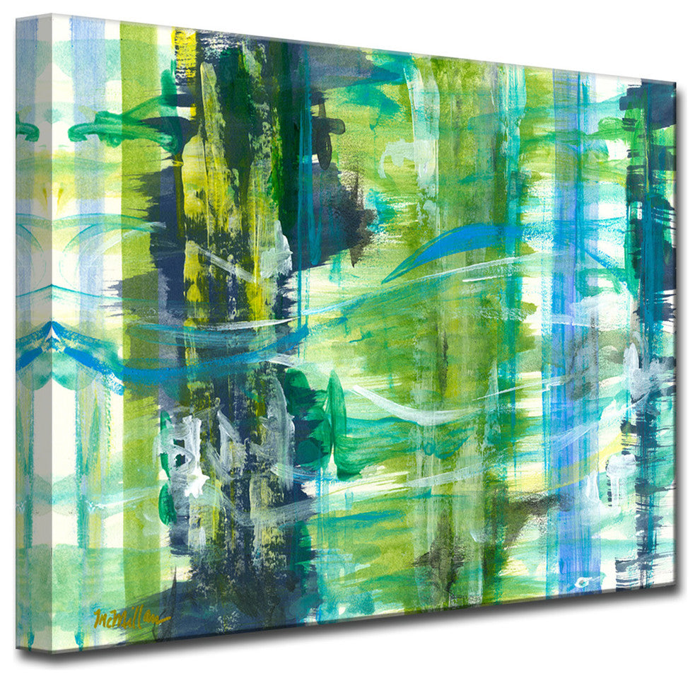 Calming Chaos'' Canvas by Leslie Owens, 20"x16"