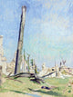 Tile Mural The After Math Of World War I, 6"x8", Glossy