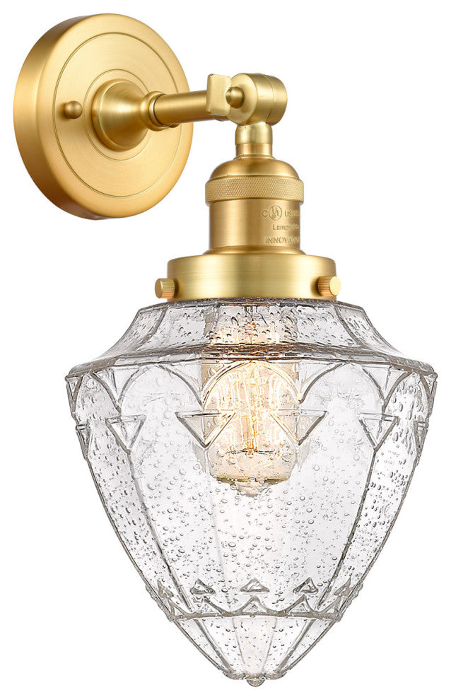 Innovations 203-SG-G664-7-LED 1 Light Sconce, Satin Gold
