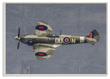 Kids Military Air Plane Blue Design, 12"x18"