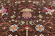 Persian Tabriz Hand-Knotted Wool Rug 8' 1" X 9' 9" Q7285