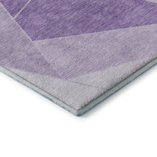 Premium Machine Washable Mayfield AMF636 Lilac 1'8" x 2'6" Rug