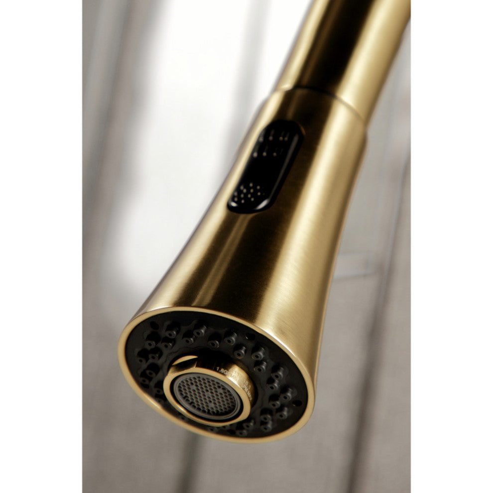 LS8723DL Concord Single-Handle Pull-Down Kitchen Faucet, Brushed Brass