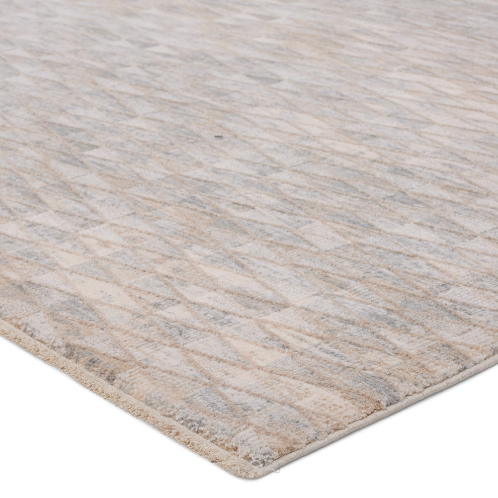 Jaipur Living Luray Trellis Tan/ Gray Runner Rug 3'X10'