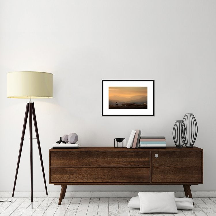 "Water" Framed Digital Print by Lou Urlings, 30"x20"