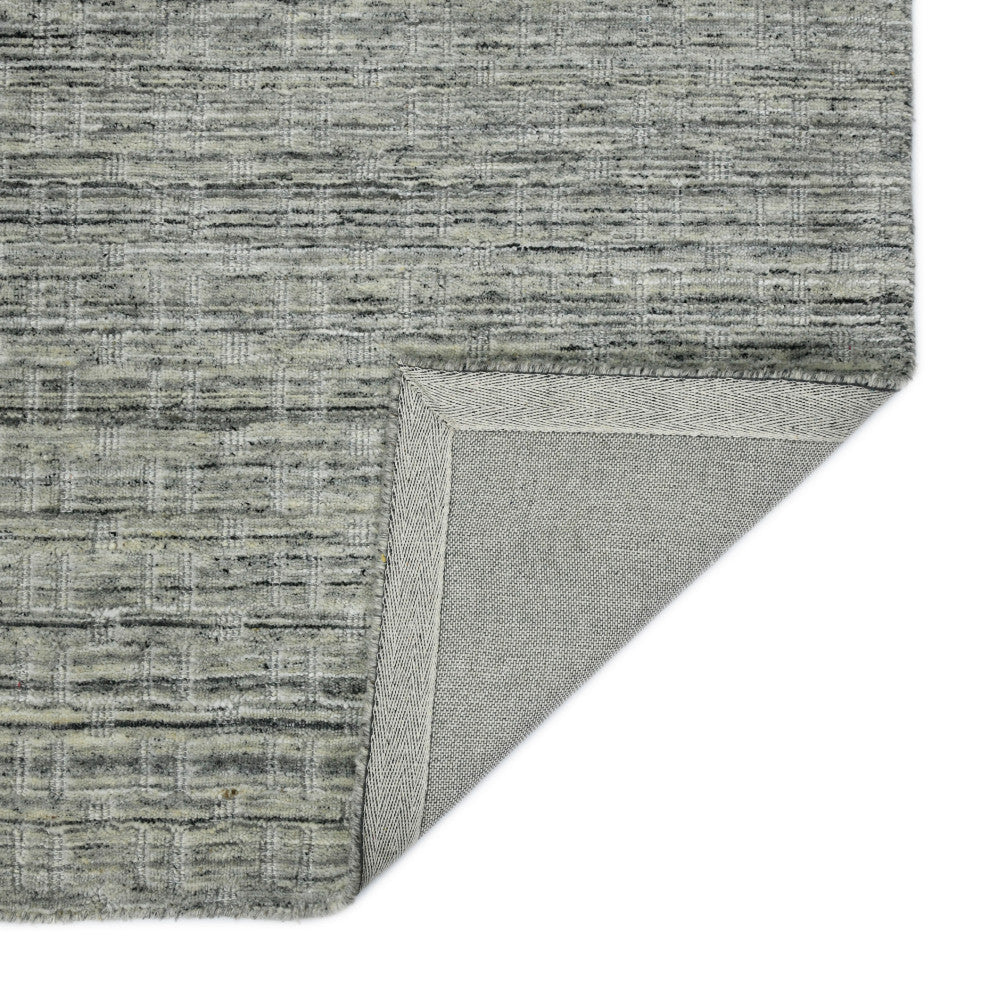 Houston Aliya Area Rug, Light Gray, 8'9" x 11'9", Geometric
