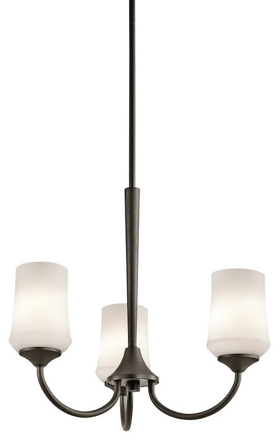 Chandelier 3-Light, Olde Bronze, Standard