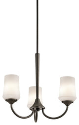 Chandelier 3-Light, Olde Bronze, Standard