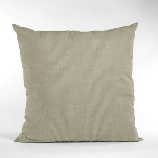 Stonewash Waffle Textured Solid Luxury Throw Pillow, Double sided 24"x24"
