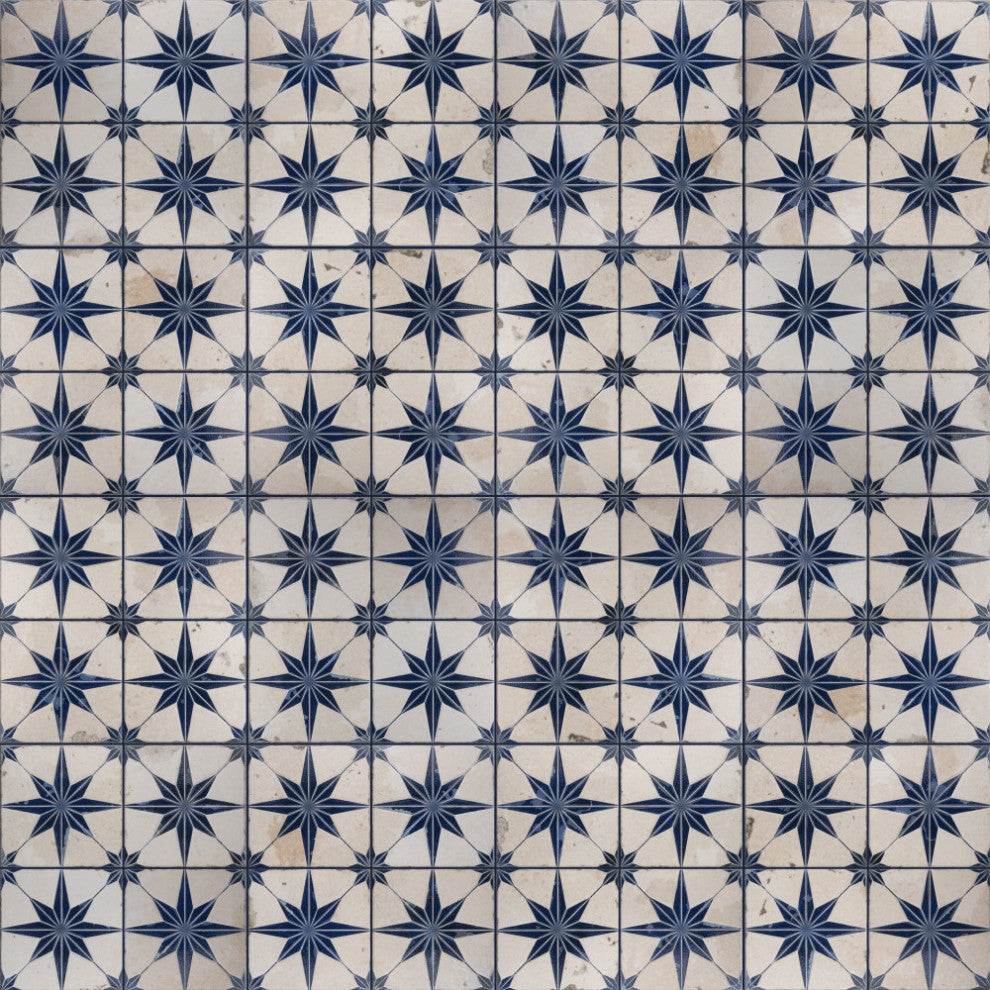Kings Star Luxe Blue Ceramic Floor and Wall Tile