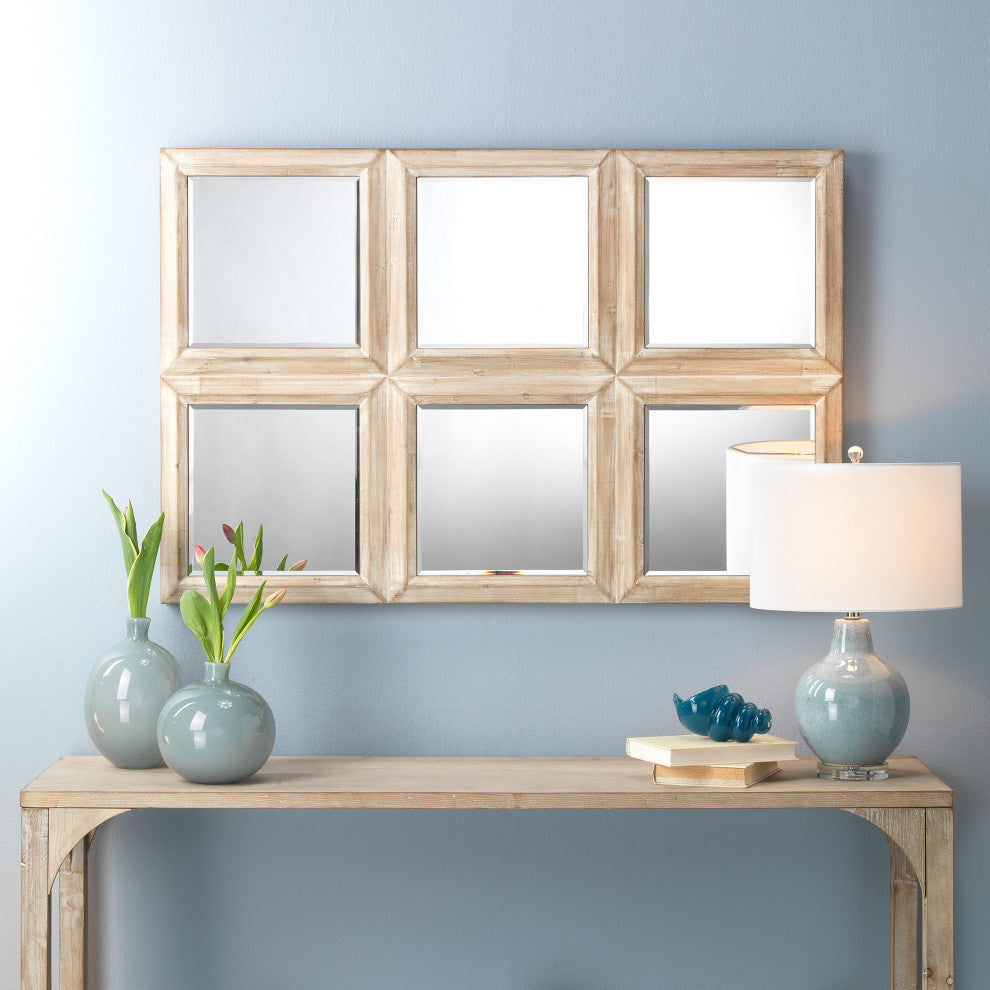 Aubrey Ceramic Table Lamp, Blue