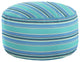 Mozaic Home Dolce Oasis Indoor/Outdoor Round Bean Pouf 30x30x15"