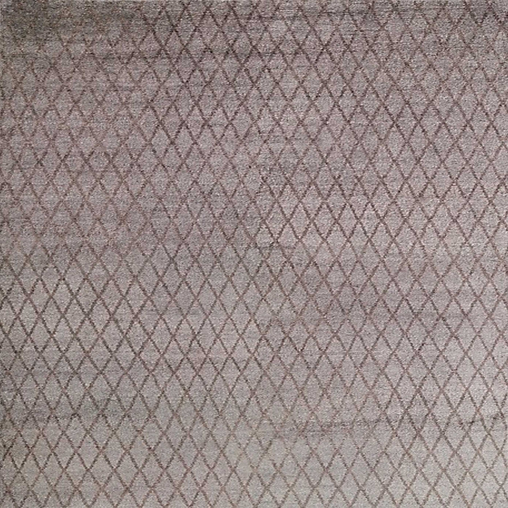 Ahgly Company Indoor Square Mid-Century Modern Area Rugs, 7' Square