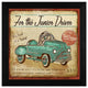 "Junior Driver" By Mollie B., Printed Wall Art, Ready To Hang, Black Frame