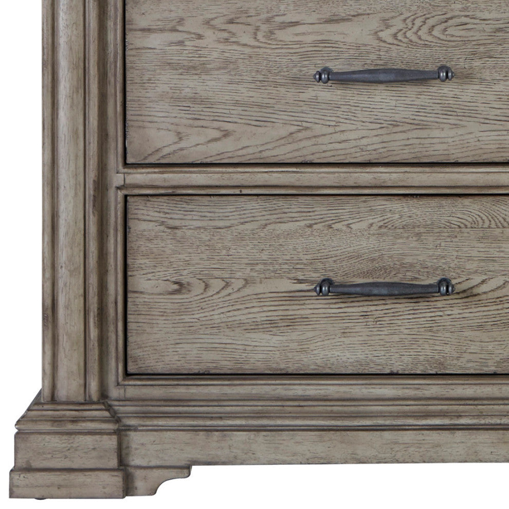 Madison Ridge 14 Drawer Master Chest in Heritage Taupe by Pulaski Furniture